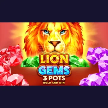 ทดลองเล่น Lion Gems 3 Pots: Hold and Win