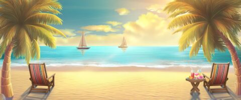 ทดลองเล่น The Tipsy Tourist: Beach Bonanza – Hold & Win