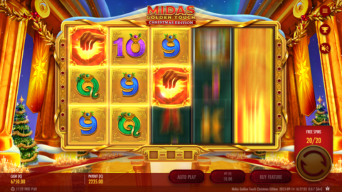 ทดลองเล่น Midas Golden Touch Christmas Edition
